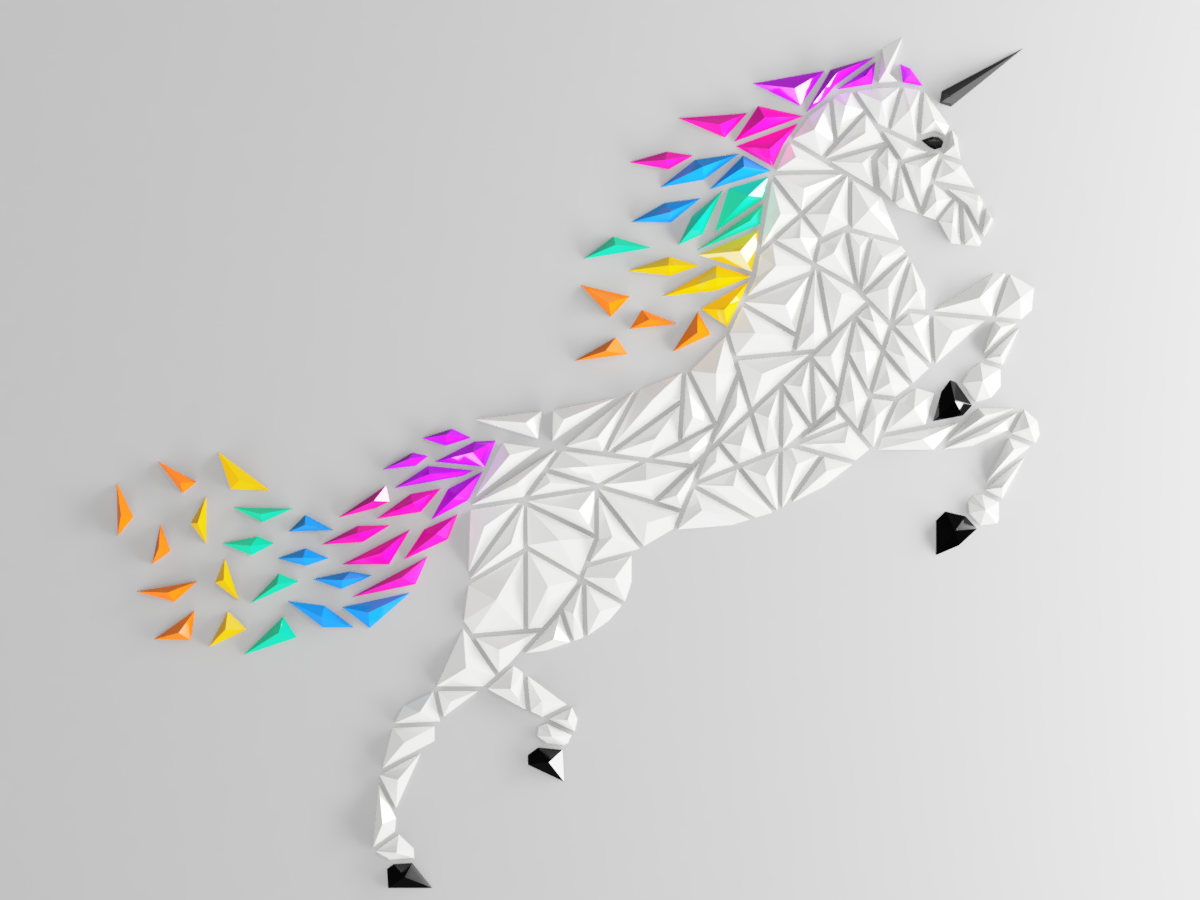dgemily - Wall Art - Unicorn